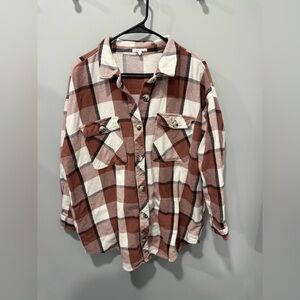Womens Maurice’s flannel size 1X